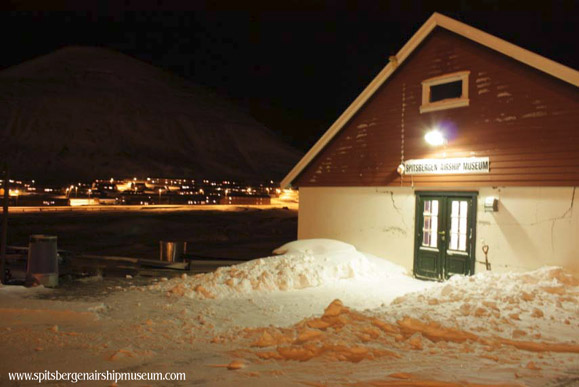 Spitsbergen Airship Museum in Longyearbyen Spitzbergen Airship Museum