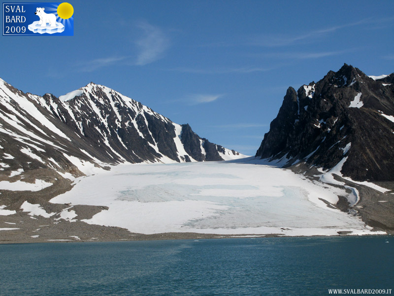 Lingua glaciale nel Magdalenefjord
