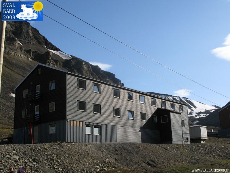 La Spitsbergen Guesthouse in cui ho alloggiato