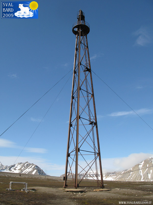 Il pilone del dirigibile a Ny-Ålesund