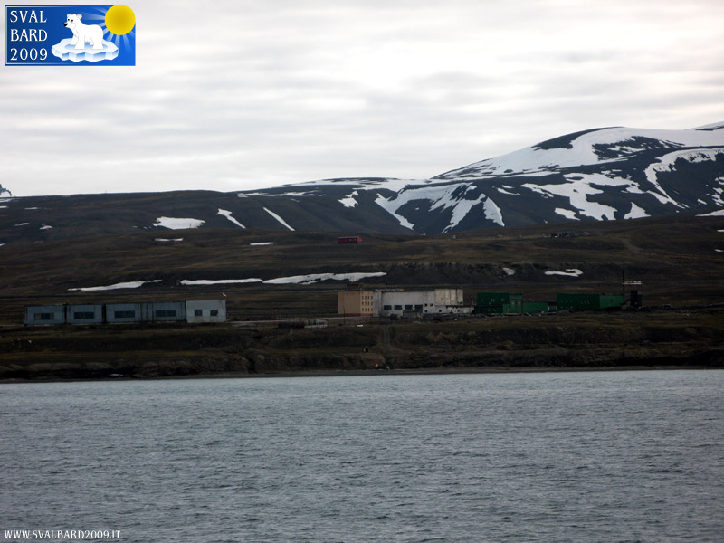 Veduta di Barentsburg